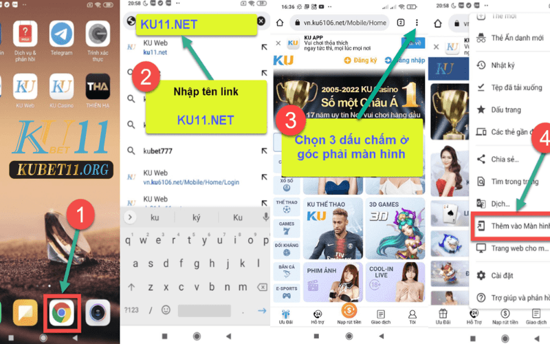 Cách tải app Kubet điện thoại Android và iOS